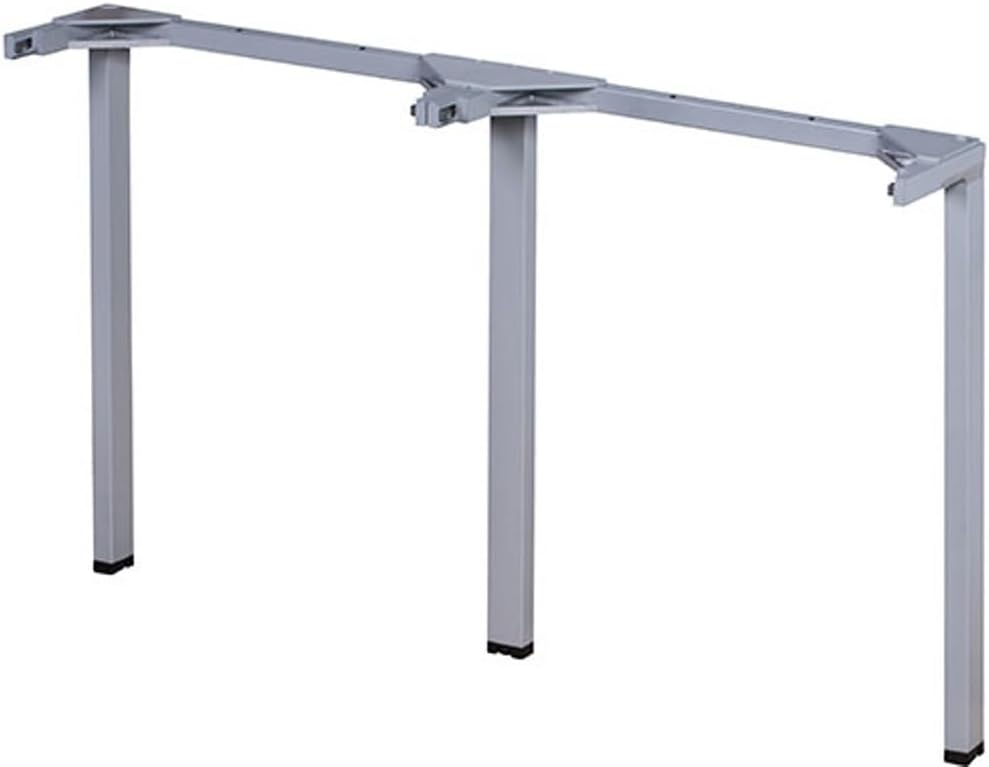 Boss S105 Simple System 3 Leg, Silver Finish for use with S101/S102 System Desk Tops, Metal Material, 28.5" Max Product Height, Dimensions 23.6"W x 8.3"D x 28.5"H