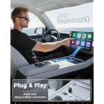 Wireless CarPlay Adapter for Apple iPhone Multi-User Connection (Silver) - Image 3