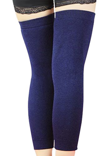 PURFUN Elder Men Women Windproof Knee Braces Leg Warmers Winter Cozy Rheumatic Arthritis Leg Sleeves Knee Thigh Shin Protector Wraps Leggings Stocking for Motorcycle Ski Snowboarding Cycling2