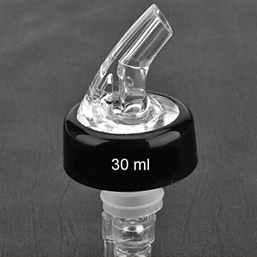 Touch Futu Professional Dosing Pourer, Bottle Pourer for Spirits, Pourer Schnapps Pourer Bottle Pourer Dispenser 30ml White
