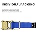 SALUINOKI 2 Pack 4 inch Ratchet Flat Hook Heavy Duty Blue x12 inch(No Strap), Compatible with 4 inch Winch Straps for Flatbed Trailer