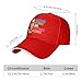 When Injustice Becomes Law Resistance Becomes Duty Baseball Cap Cowboy Hat Fashionable for Man Woman Adjustable Red