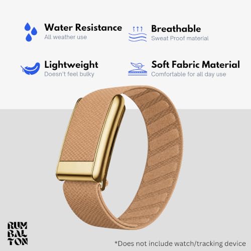 Image of Nylon Strap Compatible with Whoop 5.0 Band Strap - Durable, Adjustable Fitness Tracker Strap | Breathable, Comfortable Bands for Workout, Sleep, and Health Monitoring (Device Not Included)
