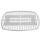 Onlyfire Edelstahl Grillrost Set Grill Ersatzrost für Weber Q1000 Q1200 Q1400 Gasgrills, Ersatz für Weber 7644