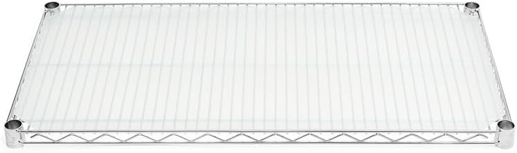 Shelving Inc. 10" d x 24" w Translucent Wire Shelf Liners, 4 Count