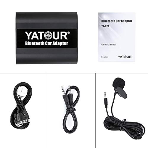 YATOUR Car Adapter Music Changer Compatible with Bluetooth Function MP3 Phone GPS Charger for Honda Accord Civic Odyssey Acura MDX - Thumbnail 5