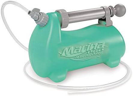 Airpower America LiquiVac MarinaPro 5000MP 8Qt Fluid Extractor, Oil and Gas Pump for Boats, Small Engine, Lawn Mower, Garden Tractor, Generator, Snow Thrower