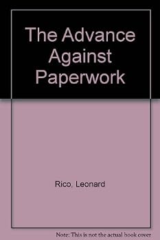 Hardcover The advance against paperwork;: Computers, systems, and personnel Book