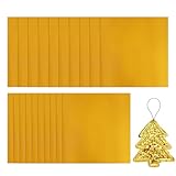Láminas De Metal Para Manualidades – Aluminio 15x15cm 0.07mm | Hojas De Repujado Dorado | Herramienta De Grabado Y Montaje Para Proyectos De Arte, Decoración Del Hogar Y Uso Escolar