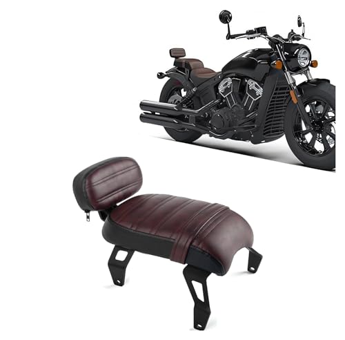 Soutien dossier passager finition premium pour moto Scout Bobber