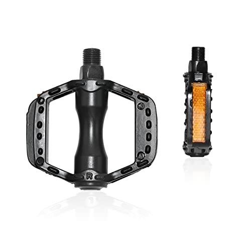 Kids Bike Pedals, Aluminium Alloy Bicycle Pedals With 1/2”, 9/16” Spindle, Non-Slip Metal Bike Pedals For 12/14/16/18/20 Inch Children Bike #TOP20
