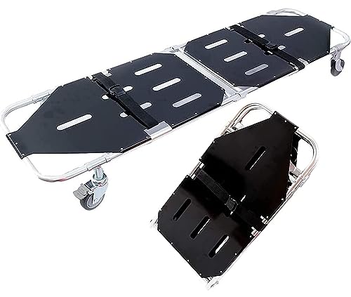 Civière pliante plate légère pour transport patient et secours - 2