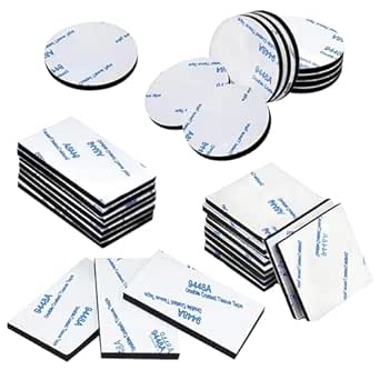 HOMMAND Nastro Biadesivo Extra Forte 3M - 40 Pezzi Schiuma Adesiva Per Casa, Ufficio E Auto - Foto 2