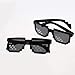 Greatangle Creative Mosaic Pixel Glasses Gafas de sol Gafas de sol de...