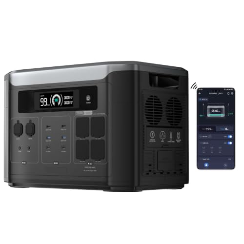 Image of BP3000 Solar Generator, Expandable Power Station, 3200W AC Outlets (6400W Peak), 2048Wh Power Station Expandable to 16.38kWh, LFP Battery, 1800W Fast Charging, Emergency for Home