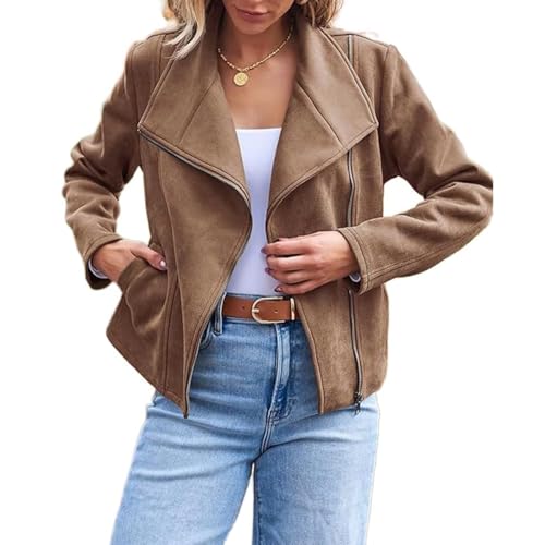 Blouson matelassé femme en faux cuir pour rester au chaud sans s'encombrer cet hiver