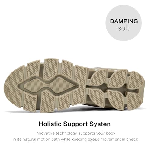 Image of Chopben Men's Running Shoes Blade Non Slip Fashion Sneakers Breathable Mesh Soft Sole Casual Athletic Walking Shoes