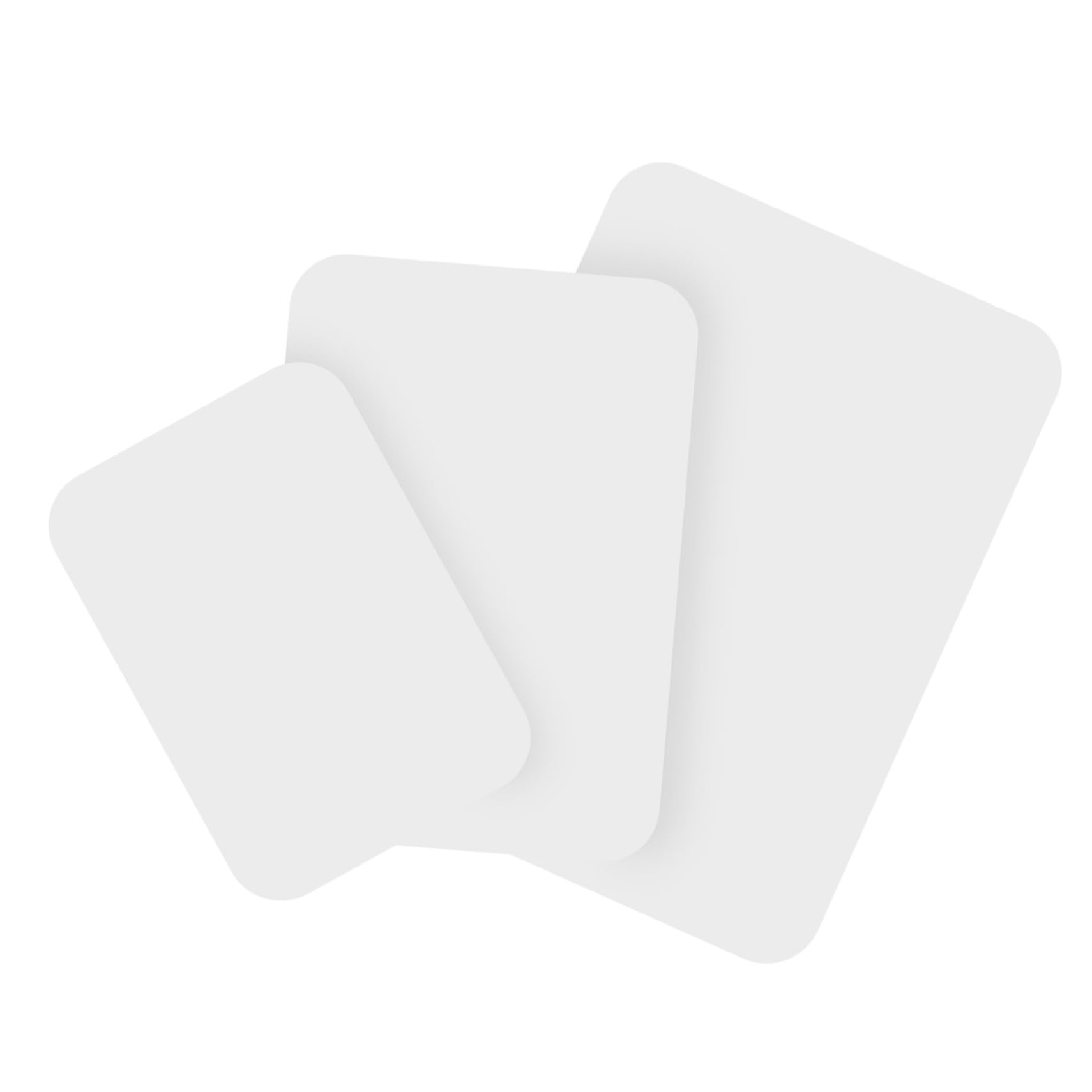 OSALADI 6 pièces Tableau Blanc Effaçable Double Face Petits Tableaux Décriture pour Étudiants Usage Intérieur et Extérieur Surface Lisse Pratique