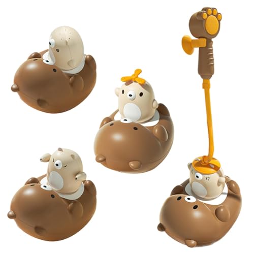 Cabeza de ducha de baño de bebé, cabezal de ducha de baño para niños,Funny para el rociador de bañera de cabezal de ducha para niños pequeños | Juguetes de agua de bebé lindo cabezal de baño para niño