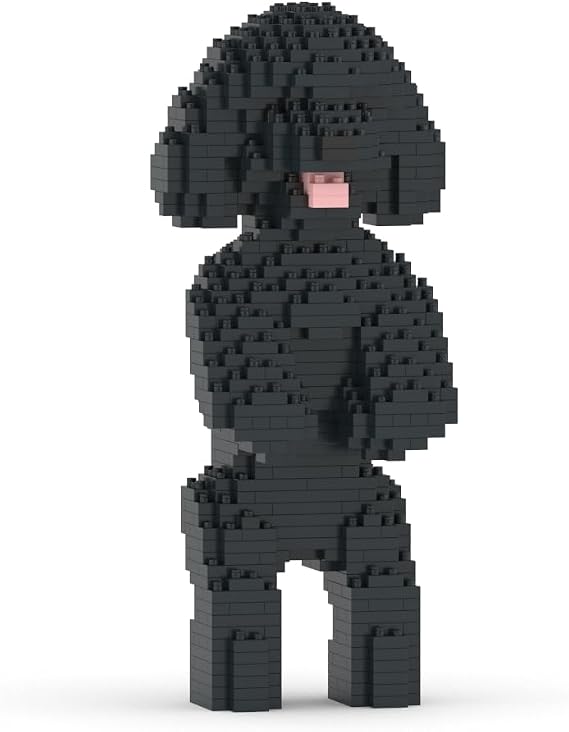 JEKCA Toy Poodle 04S-M02 | Dog Plastic Building Blocks | Age 14+
