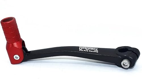 Vista 47 de Palanca de cambios de aluminio CNC, palanca de cambios de pedal plegable, apta para CRF50 XR50 XR CRF 50cc 110cc 250cc Dirt Pit Monkey Bike negro