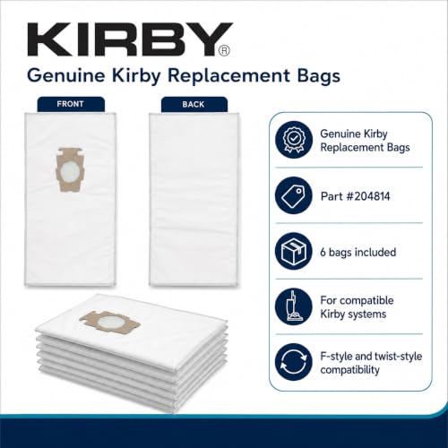 Kirby 204814 Micron Magic HEPA Filter Plus Bags, 6 by Kirby - Image 5