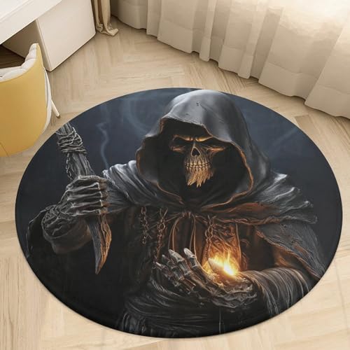 Alfombra de la Parca lavable y pequeña para decoración de salón 7