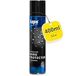 KAPS Nano Protector Waterproofing Spray for Suede, Leather, Nubuck, Textiles and TEX Materials, Moisture and Dirt Repellent - New Fast Drying Formula