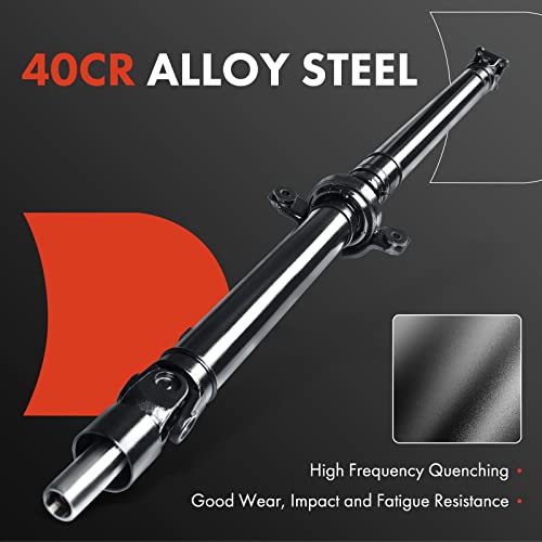 A-Premium Rear Complete Drive Shaft Prop Shaft Driveshaft Assembly Compatible With Subaru Forester 2006 2007 2008 2.5L, Automatic Transmission, Replace# 27111Sa050 #TOP1