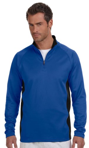 Veste Double Dry Colorblock 1/4 Zip pour rester au sec pendant l'effort physique