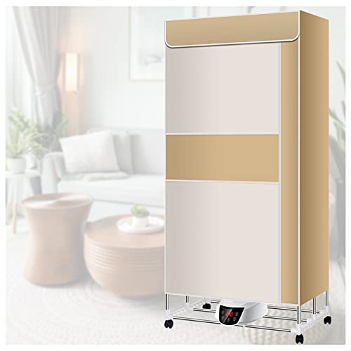 Foldable large capacity Heated Airer Cover Only, Intelligent Constant Temperature Remote Control Heated Clothes Airer, Power Saving Foldable Heated Clothes Dryers Indoor Electric W