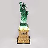 - Kit sólo condujo: Diseñado para Lego 21042, con este kit de la luz, puede traer su estatua de la libertad construcción de oscuro a claro, hacer que viene a la vida