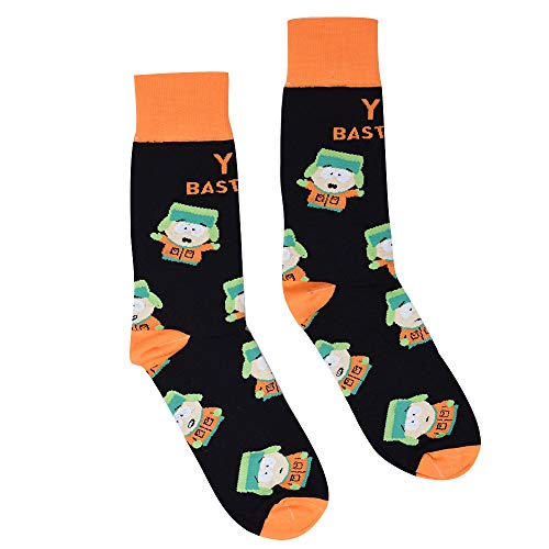 South Park Kyle Broflovski You Bastards Chaussettes unisexe sous licence officielle Taille unique Cover