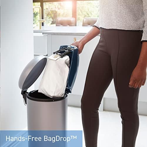 Vacmaster Captura AllergenPro Bagged Upright Vacuum Cleaner with Wrap Free Brush Roll and Lift Off Technology (Captura Bagged Upright Vacuum)