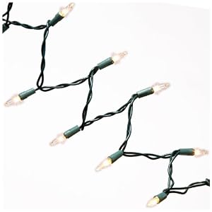 50 Count Clear Christmas Light Set