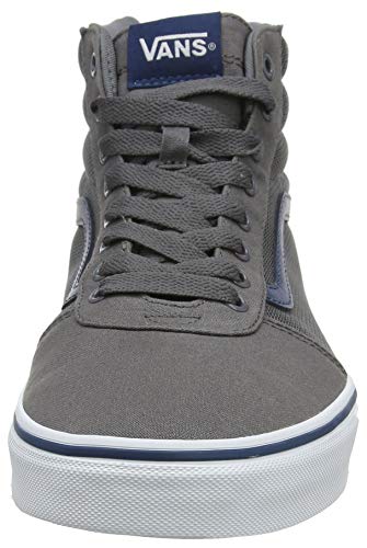 Vans Vans Men's Hi-Top Trainers, Multicoloured Gray Blue Vhi, 7.5