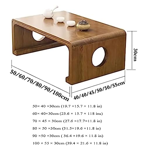 Table basse japonaise gain de place pour salon et thé