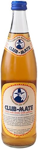 Club-Mate Original Yerba Mate, 12 Count (16.9oz Bottles)