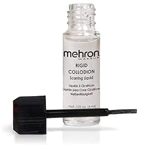Mehron make-up Rigid Collodion (vloeistof om neplittekens te maken, 4 ml)