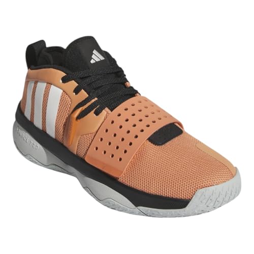 adidas Mens Dame 8 Extply Basketball Sneakers Shoes - Orange - Size 10.5 M2