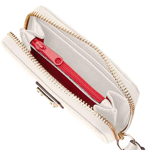 Dooney & Bourke Wallet, Saffiano Large Zip Around Credit Card Case | Ecru3