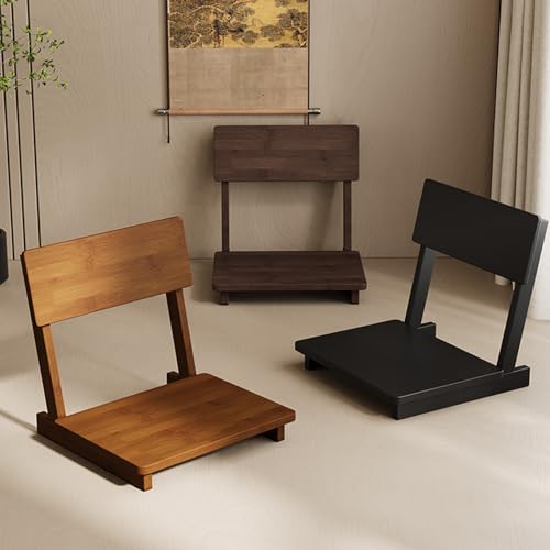 Chaise en bambou portable et légère pour salon et balcon
