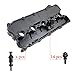 Flynsu 07K103469L Valve Cover w/PCV Valve Replacement for 2006-2014 VW Jetta Golf Passat Beetle Rabbit 2.5L Part# 07K-103-469-L, 07K-103-469-F