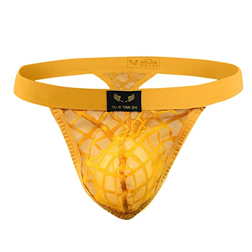 Genérico Tangas Hombre Eróticos Sexy Elegante Suspensorio Divertidos Cómoda Talla Grande Jockstrap Clásicas Ligeras Originales Tangas Graciosos Transpirable