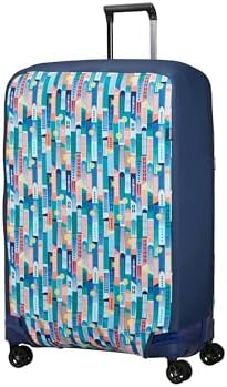 Samsonite - Foldable Luggage Cover, City Print, L, TA REVOLUTION