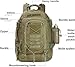 PAIWPHLI Large Military Bug Out Bag 3 Day Pack Expandable Backpack Army Daypack for Outdoor Hiking Hunting (Green)