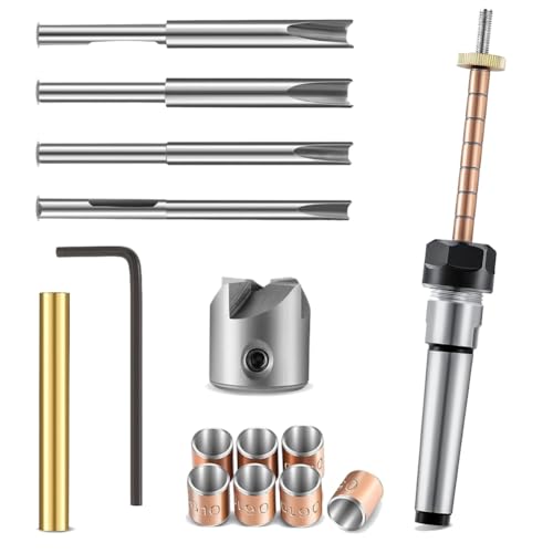 Stylo de rotation en bois de pnewrel façonné avec mandrin 7 mm pour tour