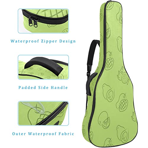 Housse de protection rembourrée pour guitare classique acoustique Motif paresseux endormi sur un arbre, Multicolore 04… - Les Beatles, Paul McCartney, John Lennon, RIngo Starr, George Harrison Housse de protection rembourrée pour guitare classique acoustique Motif paresseux endormi sur un arbre, Multicolore 04… – Image 5