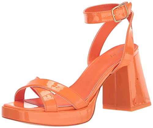 Circus Ny Women's Kaitlyn Heeled Sandal, Orange Popsicle, 10 #TOP29
