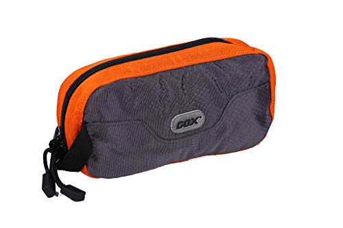 Tumecos 多機能 収納バッグ トラベルポーチ バスルームポーチ 洗面用具 化粧ポーチ コンパクト メイクポーチ 機能的 化粧バッグ グレー Large